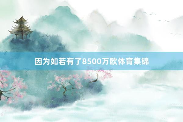 因为如若有了8500万欧体育集锦